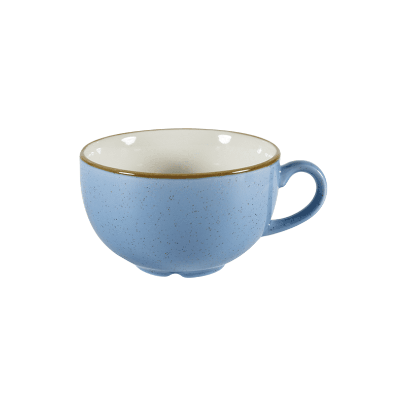 Churchill Stonecast Cornflower Blue Cappuccino Cup - 34cl 12oz - Case Qty 12