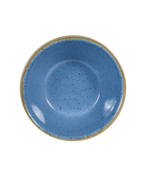 Churchill Stonecast Cornflower Blue Sauce Dish - 9cl 3oz - Case Qty 12