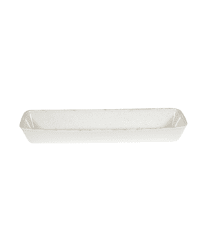 Churchill Stonecast Barley White Rectangular Baking Dish - 53x16x6.2cm - Case Qty 2