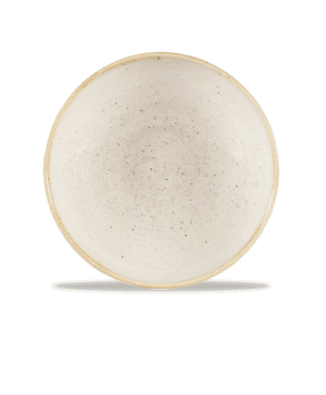 Churchill Stonecast Nutmeg Cream Coupe Bowl - 18.2cm 7¼" - Case Qty 12