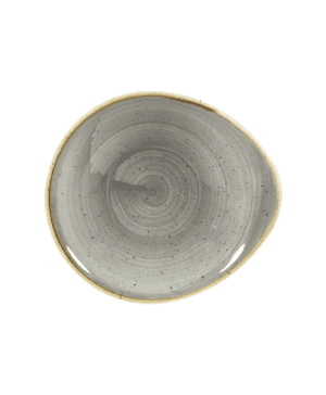Churchill Stonecast Peppercorn Grey Round Dish - 16 x 14.5cm - Case Qty 12