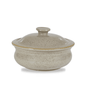 Churchill Stonecast Peppercorn Grey Lidded Stewpot - 14cm 5½” - Case Qty 6