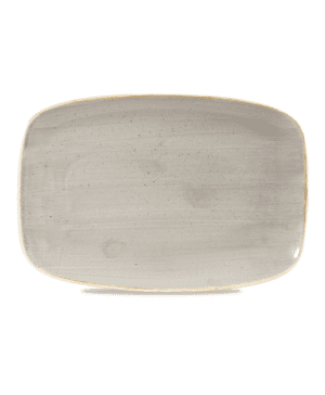 Churchill Stonecast Peppercorn Grey Chefs' Oblong Plate - 30 x 19.9cm - Case Qty 6