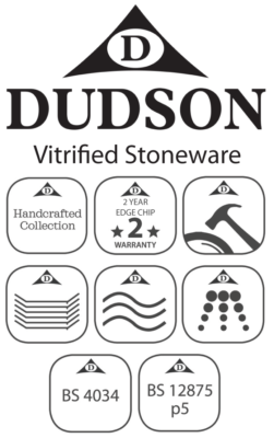 Dudson Finest Vitrified Stoneware Features