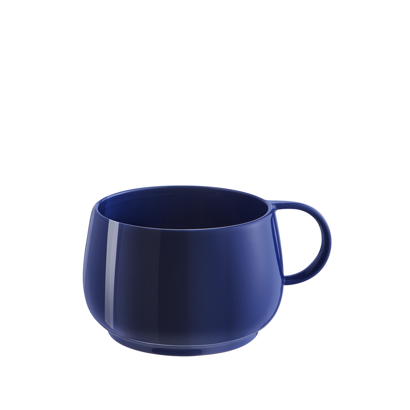 Degrenne Caféterie Empiléo Gourmet Blue Breakfast 390ml 13.75oz - Case Qty - 6