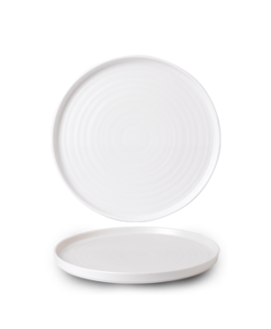 Churchill China Chefs' White Plates Walled   210mm 8¼"   - Case Qty - 6