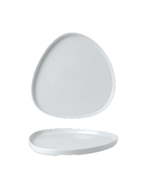 Churchill China Chefs' White Plates Triangle Walled   260mm 10¼"   - Case Qty - 6