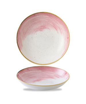 Churchill China Stonecast Accents Petal Pink Coupe   248mm 9¾"   - Case Qty - 12