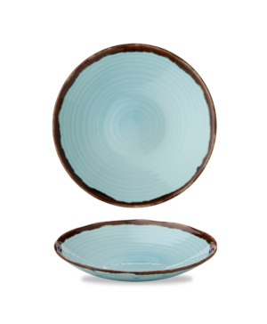 Dudson Harvest Turquoise Organic Coupe   279mm 11"   - Case Qty - 12
