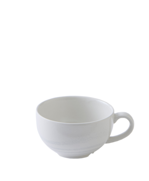 Dudson Harvest Norse White Cappuccino Cup   227ml 8oz   - Case Qty - 12