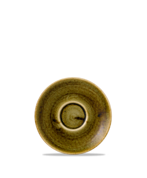 Churchill China Stonecast Plume Olive Espresso   118mm 4½"   - Case Qty - 12