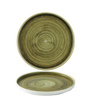 Churchill China Stonecast Plume Olive Walled   260mm 10¼"   - Case Qty - 6