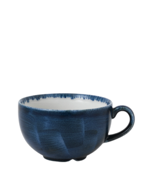 Churchill China Stonecast Plume Ultramarine Cappuccino 340ml 12oz     - Case Qty - 12