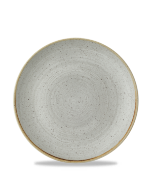 Churchill China Stonecast Raw Grey Coupe   260mm 10¼"   - Case Qty - 12