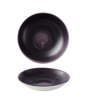 Churchill China Stonecast Patina Deep Purple Coupe   248mm 9¾"   - Case Qty - 12