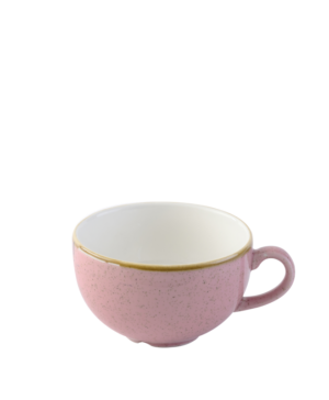 Churchill China Stonecast Petal Pink Cappuccino 340ml 12oz     - Case Qty - 12