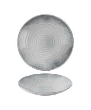 Dudson Harvest Flux Grey Organic Coupe   250mm 9¾"   - Case Qty - 12
