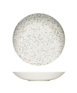 Bauscher Purity The Gallery Terrazzo Grey Coupe   290mm 11⅕"   - Case Qty - 6