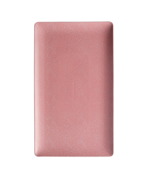 Bauscher Purity Pearls Pink Rectangular   340 x 200mm 13⅖ x 7⅞"   - Case Qty - 6