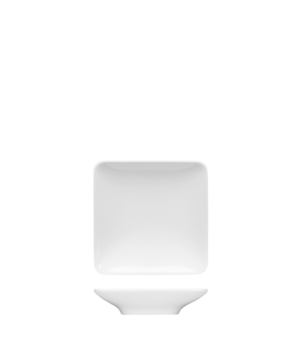Bauscher Purity White Square   90mm 3½"   - Case Qty - 12