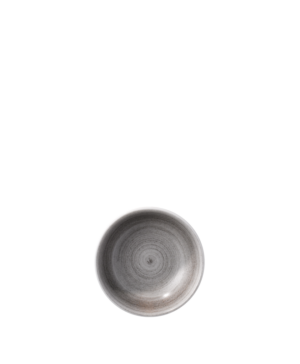 Bauscher Modern Rustic Ceramica Grey Dip   80mm 3⅛"   - Case Qty - 12