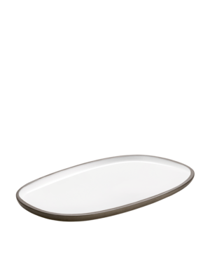 Bauscher ReNew White Oval   300 x 180mm 11⅘" x 7"   - Case Qty - 2