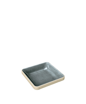 Bauscher Nara Grey Square 80ml 2¾oz 90mm 3½"   - Case Qty - 6