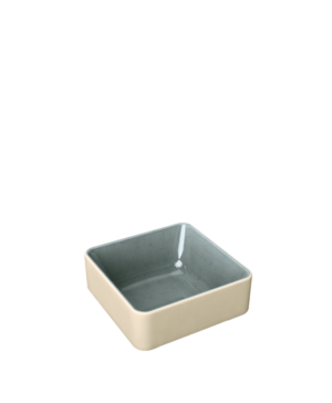 Bauscher Nara Grey Square 190ml 6¾oz 90mm 3½"   - Case Qty - 6