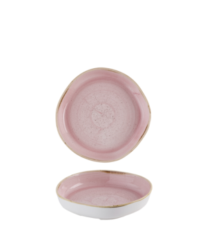 Churchill China Stonecast Petal Pink Organic Walled   200mm 7⅘"   - Case Qty - 6