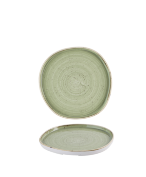 Churchill China Stonecast Sage Green Organic Walled   210mm 8¼"   - Case Qty - 6