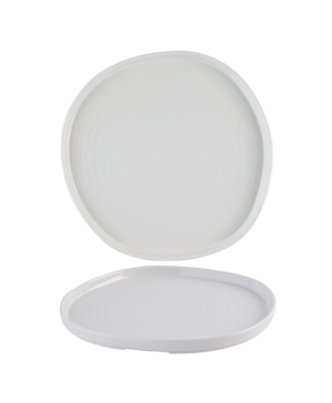 Churchill China Chefs' White Plates Organic Walled   255mm 10"   - Case Qty - 6