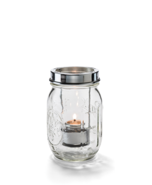 Hollowick Firefly Clear with Cradle Tealight Holder   76mm(d) x 133mm(h)    - Case Qty - 12