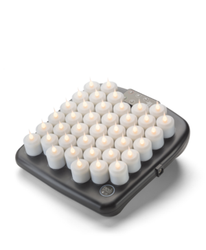 Hollowick Nexis® 40 Rechargeable Candle Set   330mm(l) x 340mm(w)    - Case Qty - 1