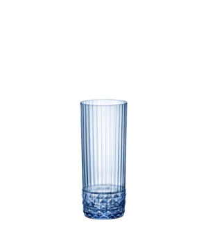 Bormioli Rocco America '20s Long Drink - Sapphire Blue 400ml 13½oz     - Case Qty - 24