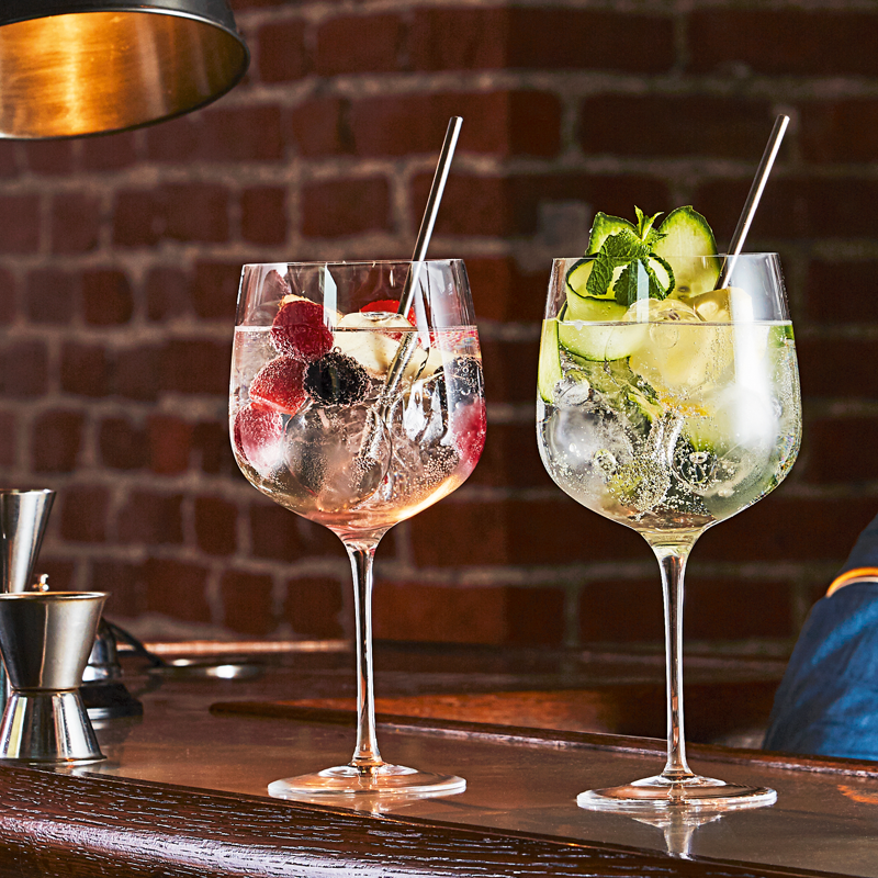 Bormioli Rocco Premium Gin Glasses 755ml 25 oz Case Qty 12 Bentons