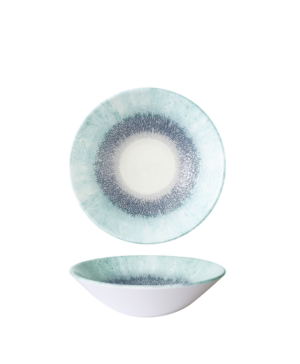 Churchill China Studio Prints Fusion Aquamarine Deep Coupe   196mm 7¾"   - Case Qty - 6