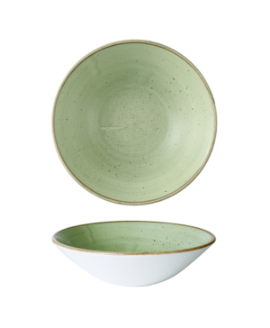 Churchill China Stonecast Sage Green Coupe   222mm 8¾"   - Case Qty - 6