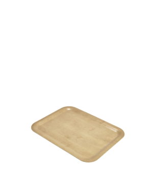 Genware Laminate Trays Light Birch   430 x 330mm 17 x 13"   - Case Qty - 1