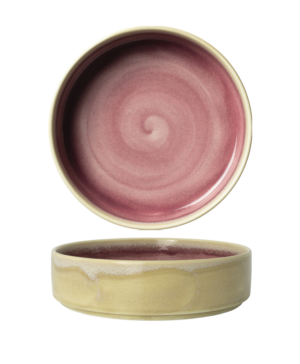 Steelite International Aurora Vesuvius Rose Quartz Stacking Deep Tray /   202.5mm 8"   - Case Qty - 12