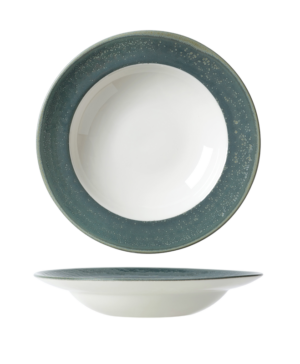 Steelite International Revolution Edge Jade Harmony Soup   240mm 9½"   - Case Qty - 12