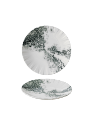 Churchill China Alchemy Smoke Abstract Black Coupe   235mm 9⅓"   - Case Qty - 6