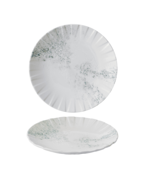 Churchill China Alchemy Smoke Abstract Grey Coupe   272mm 10¾"   - Case Qty - 6