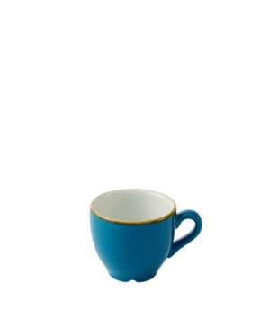 Churchill China Stonecast Java Blue  100ml 35ml     - Case Qty - 12