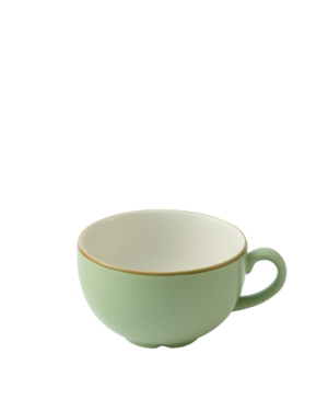 Churchill China Stonecast Sage Green Cappuccino 340ml 12oz     - Case Qty - 12