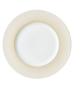 Degrenne Graphique Classique Gold Dinner   325mm 12⅘"   - Case Qty - 3