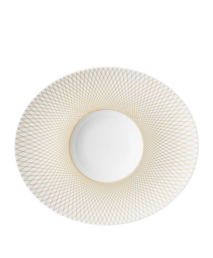 Degrenne Graphique Classique Gold Oval Gourmet   300 x 260mm 11⅘ x 10¼"   - Case Qty - 3