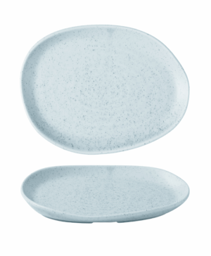 Churchill China Stonecast Duck Egg Blue Natural Organic   260 x 200mm 10¼ x 7⅞"   - Case Qty - 6