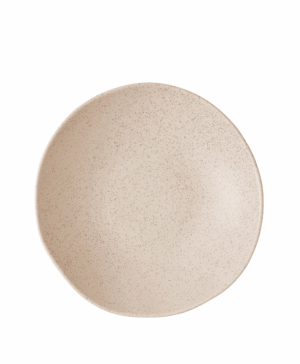 Churchill China Stonecast Nutmeg Cream Natural Organic Coupe   250mm 9⅞"   - Case Qty - 6
