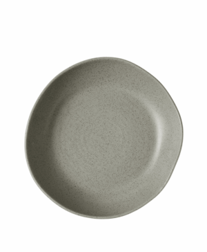 Churchill China Stonecast Peppercorn Grey Natural Organic Deep Coupe   250mm 9⅞"   - Case Qty - 6