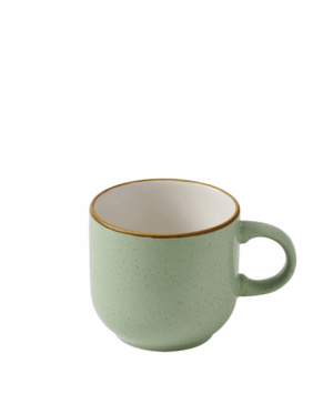 Churchill China Stonecast Sage Green Bubble 440ml 16oz     - Case Qty - 6
